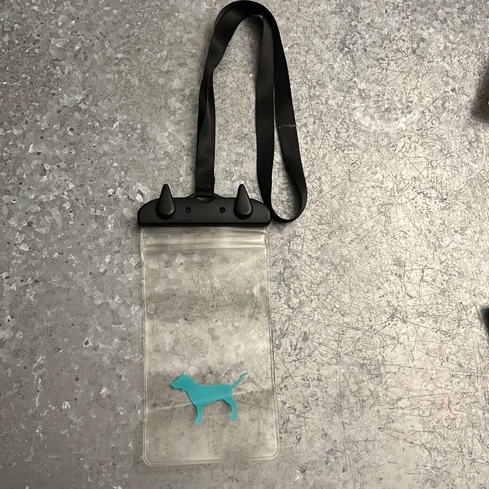 Waterproof cell phone holder